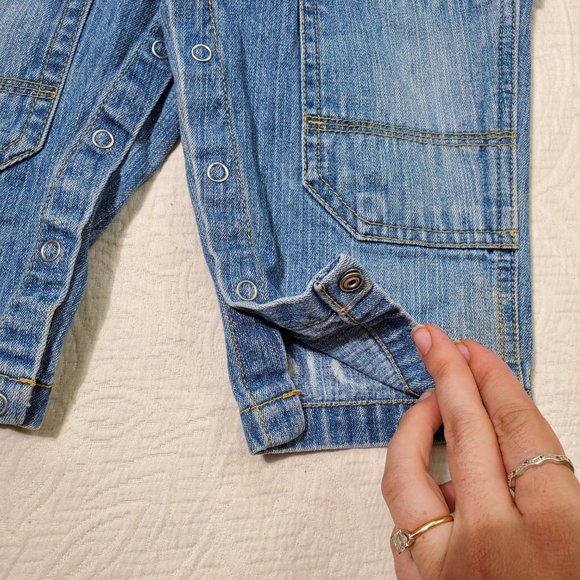 Retro Radio Flyer Wagon Overalls 18 months - Picture 8 of 12